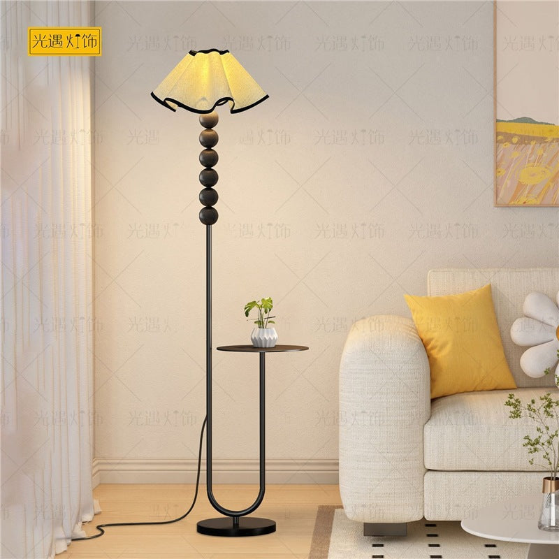 Modern minimalist floor lamp - nordic retro accent light for living room, sofa table, and bedroom bedside - decorative ambient lighting