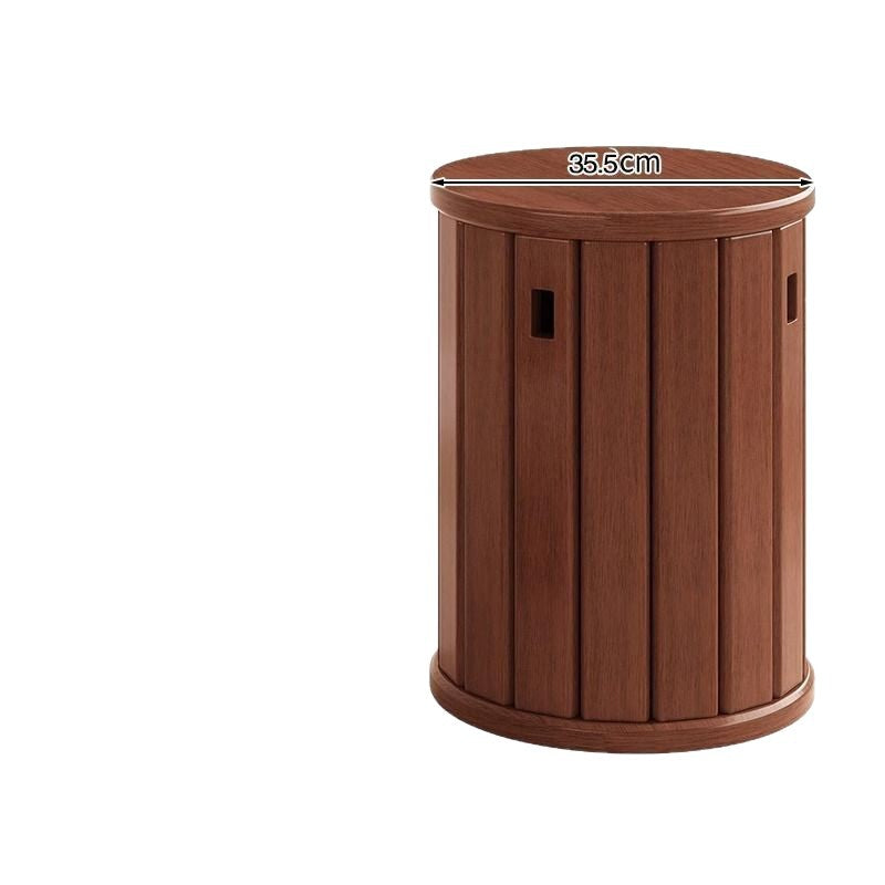 Solid wood stool, stackable coffee table, bench, for home, living room combination, stackable stool, spare small stool, universal wheel