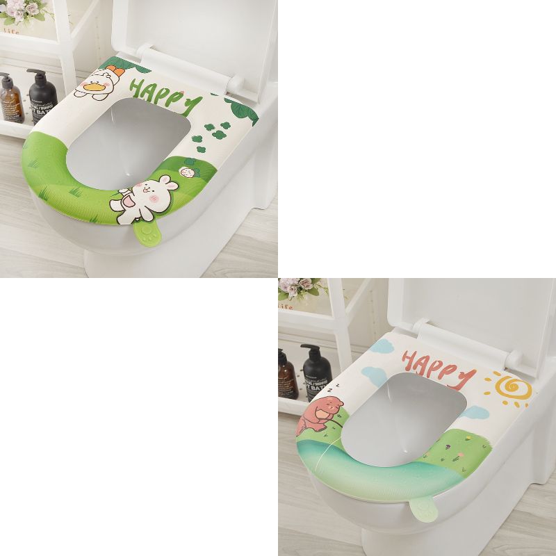 Toilet eva all year roundneutralsummer washable for homewaterproofthickened no-wash adhesive seat cushion toilet cover seat