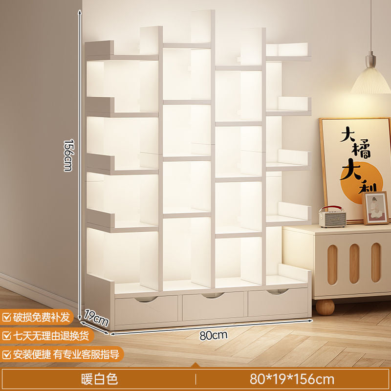 Bookshelf floor-standing storage rack simple small bookshelf for homepopular book storage rack display shelf living room storage rack