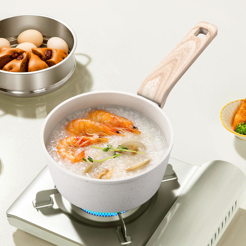Cookware kitchen gift non-stick cookware set pots high-looking kitchen utensils family cooking pot suit