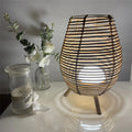 Outdoor waterproof patio light, woven floor lamp, modern minimalist villa lawn lamp, garden terrace lawn light