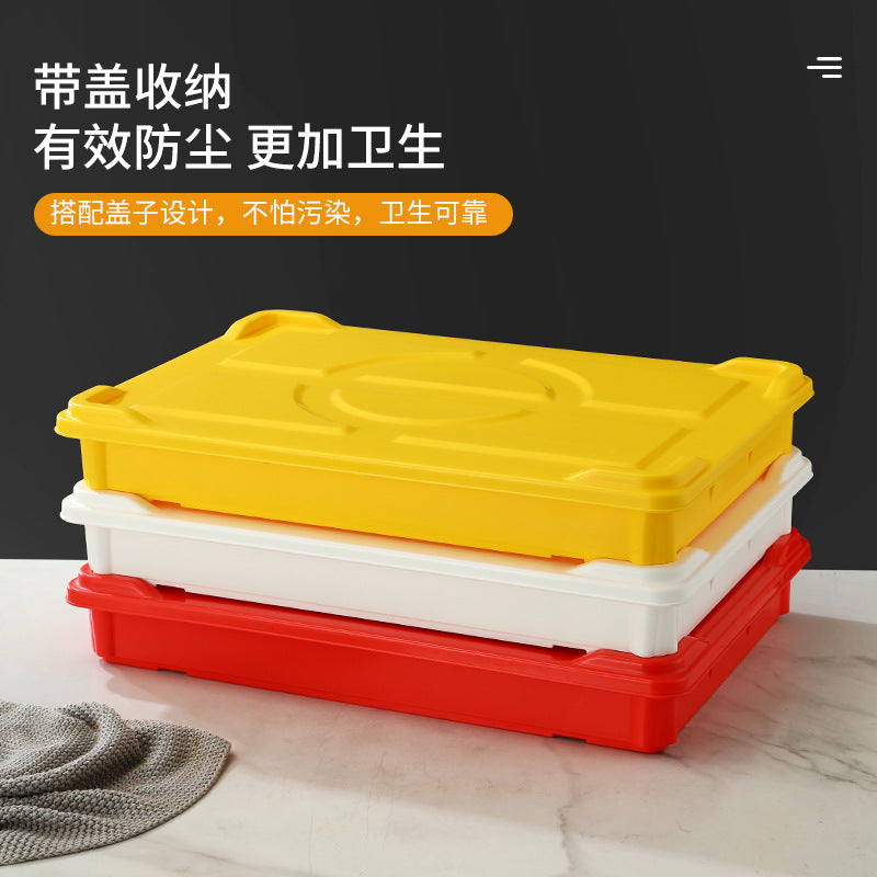 Food Grade Dough Fermentation Box Large Pizza Bread Storage Box Stacked Wake Up Noodle Box Baking Dough Turnover Box