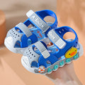 Baby boys' sandals summer girls' plastic anti-spill soft sole non-slip toddler first walker infant sandals 0-1-2-3 years