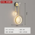 New arrivalaccessible luxurypopular wall lamp bedroom bedside lamp scandinavian modern creative living room background wall decorative lamp hotel