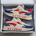 Men's spring new breathable mesh shoes trendy versatile anti-slip athletic casual chunky sole dad shoes