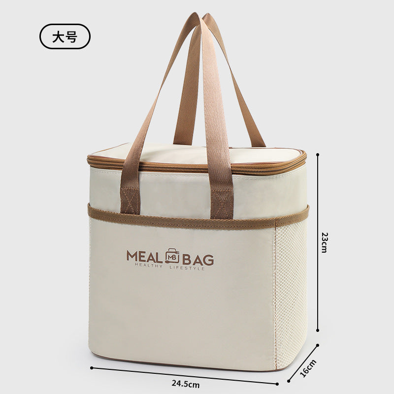 Lunch box bag, rice insulation, portable bag, bento bag, thickened aluminum foil, office workers and students bring rice, waterproof lunch bag