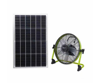 multifunctional solar charging floor fan - solar fan for home, outdoor use, solar electric fan with night light