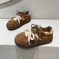 Fashionable retro german army trainers (gats) for women, spring 2026 new collection: suede, chunky sole, platform, casual, versatile, non-slip sneakers