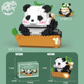 【animal building blocks】national treasure menglan breaks out