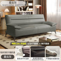 Foldable sofa bed all-in-one dual-purpose cat scratching leather for home sofa scandinavian small apartment sofa living room sofa rental room