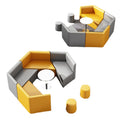 Saint li office sofa special-shaped training institution patchwork sofa reception rest area business reception casual sofa sf