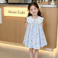 Newborn baby chic princess dress summer outfit girls sleeveless romper dress first birthday baby bodysuit
