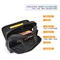 Conference bag waterproof oxford cloth briefcase textured multi-layer large capacity business office computer bag multi-layer briefcase