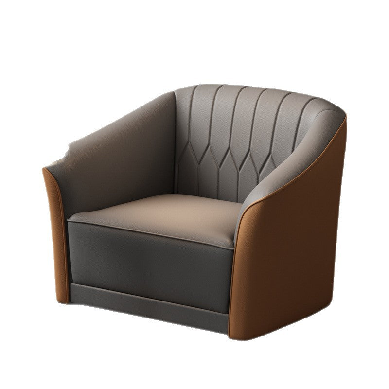 Medical beauty club cat scratching leather reception sofa chair hotel lobby rest area balcony table and chair combination cafe b&b