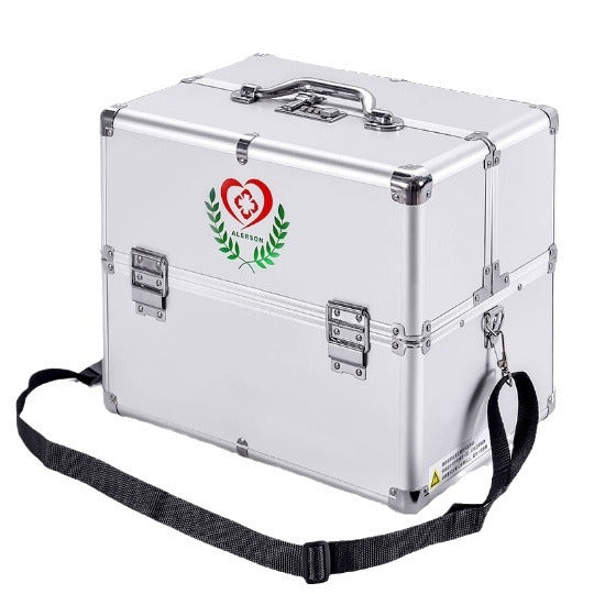 Large household combination lock medicine box Portable visit medicine box Beauty micro-whole medicine storage box Medical first aid box