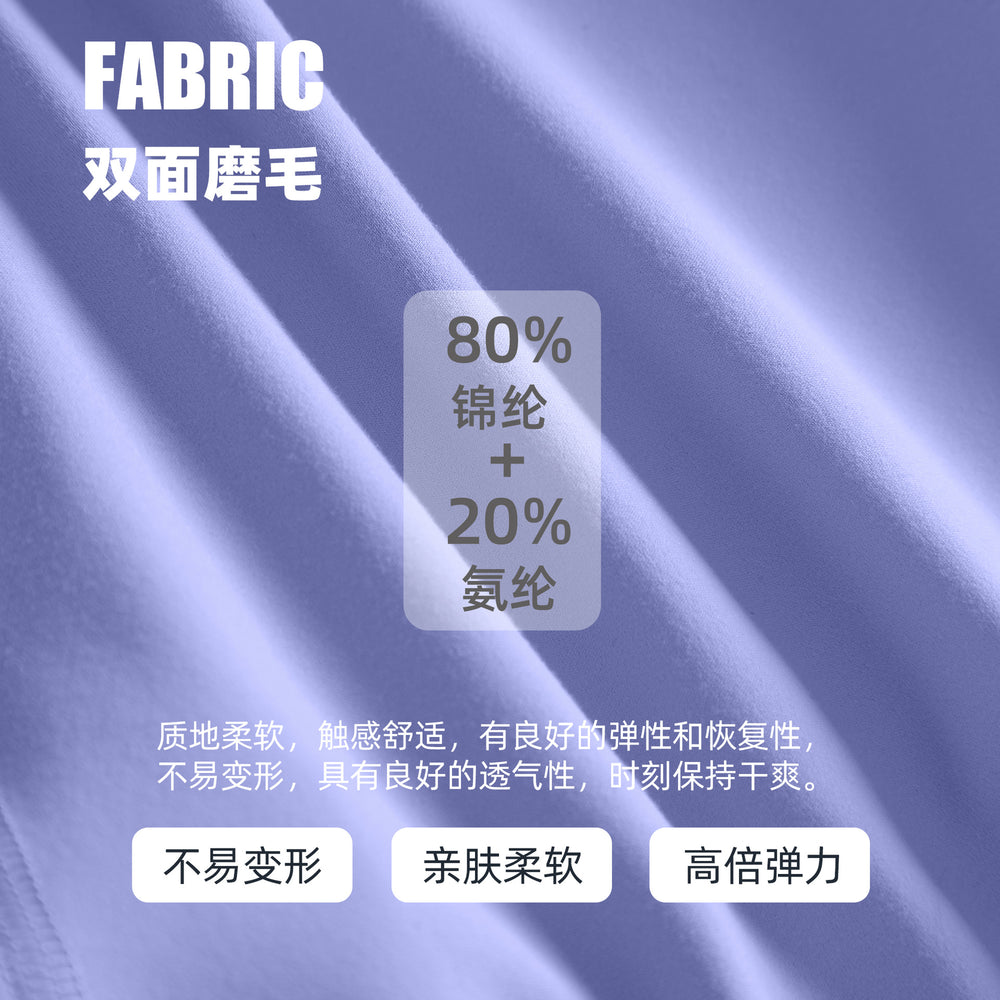 No awkward line yoga shorts, three-quarter length sports tight fitness pants, high waist hip lifting outdoor cycling pants d26096