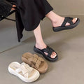 Export export italy original single cabinet removal remaining single goods bottom slippers women's summer soft bottom non-slipeasiest for match one-line slippers