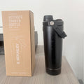popular handle stainless steel thermos cup stanley sports fashion shaker cup large capacity car water cup
