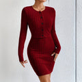 Amazon cross-border women's fashion french chic set - spring/summer new arrival - slim fit cropped jacket & dress two-piece outfit