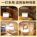 Rechargeable touch night light - warm light ambient bedroom lamp for nighttime use, sleep companion, eye-caring soft light led bedside lamp, sleep light