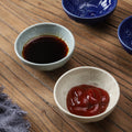 Minimalist style personalized ceramic small sauce dish - home use cartoon cute dish - dipping sauce dish - snack dish - soy sauce seasoning dish