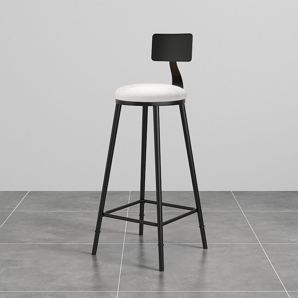 Accessible luxury bar chair for home modern casual bar chair high stool kitchen island chair bar stool front desk bar chair