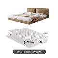 Italian normcore tofu block suspended bed accessible luxury modern casualclassy soft-packed leather bed master bedroom double bed