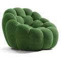 Modern minimalist bubble sofa - designer fabric, trending online, creative football art, curved sofa for home living room