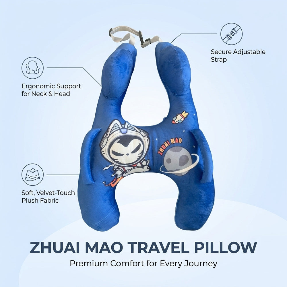 Kids' head and neck support sleep pillow - baby travel car safety pillow - children's supplies - incline pillow - car pillow