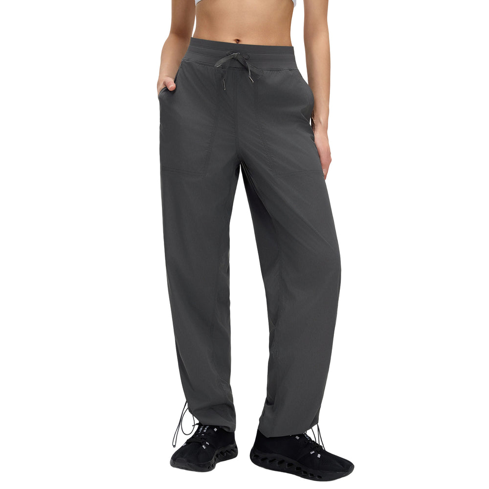 Quick-drying sports pants for women summer thin loosecasual pants straight-leg jogger pants two-piece running fitness pants d26081