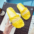 2025 summer new arrivals: super cute cabbage slippers for women - perfect for indoor and outdoor wear, creative one-strap slides, beach & seaside fun, and quirky footwear