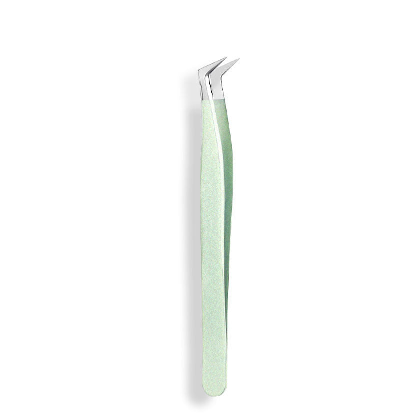 Glitter type grafted eyelash tweezers eyelash curler false eyelash tweezers eyelash tweezers poppy high precision factory wholesale