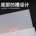 Large plastic flat tempered cement trowel, washboard, gray trowel, mesh plastering board, sand board, mason mason