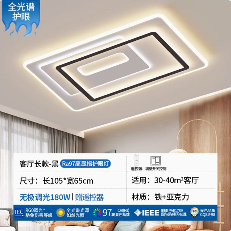 Zhongshan bedroom ceiling light led simple atmosphere living room light Nordic creative dining room chandelier master bedroom eye protection light