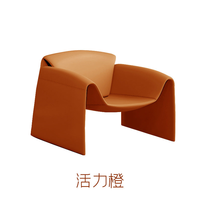 Balcony italian chair reception casual single sofa living room special-shaped creative m-shaped crab chair tiger chair