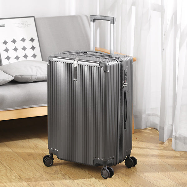 Foreign trade three-piece suitcase 20-inch boarding case expansion trolley case 24-inch anti-drop expansion layer travel bag