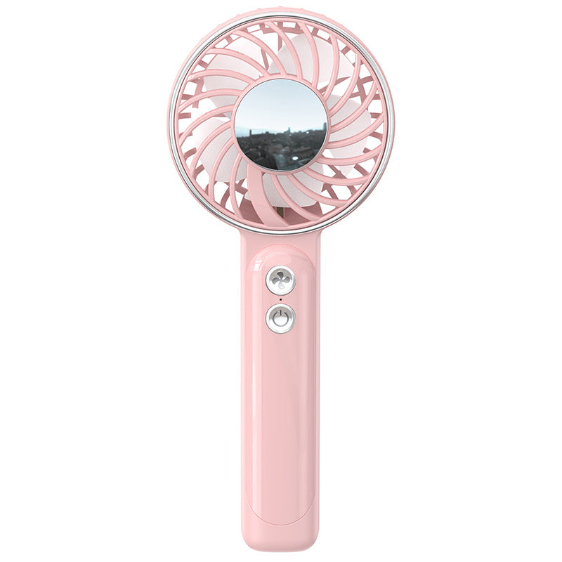 2025 new outdoor handheld fan - usb rechargeable, silent desktop fan for home use - mini fan for students on the go