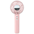 2025 new outdoor handheld fan - usb rechargeable, silent desktop fan for home use - mini fan for students on the go