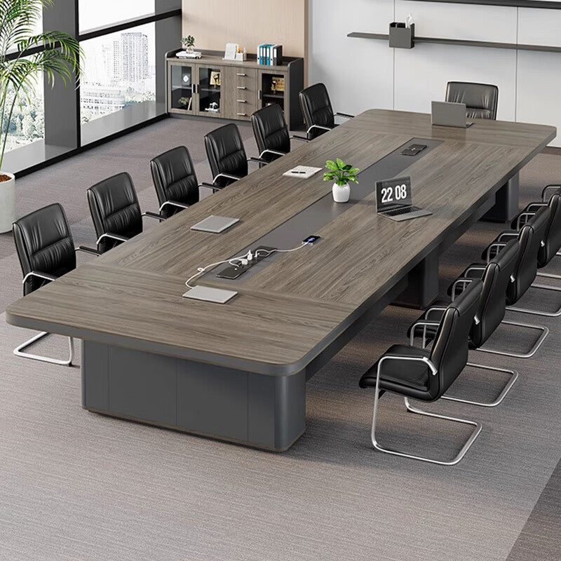 Saint li office conference table long table conference room table and chair combination bench table negotiation employee training table