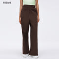 Outdoor water-resistant activewear lounge pants for women - elastic waistband, loose fit, quick-drying, breathable, straight-leg gym pants d26015