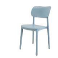 Backrest dining chair for home modern casualthickened comfortable plastic stool for long sitting scandinavianpopular commercial dining table chair