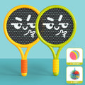 indoor silent racket children's badminton racket indoor and outdoor sports toys family interactive fitness entertainment