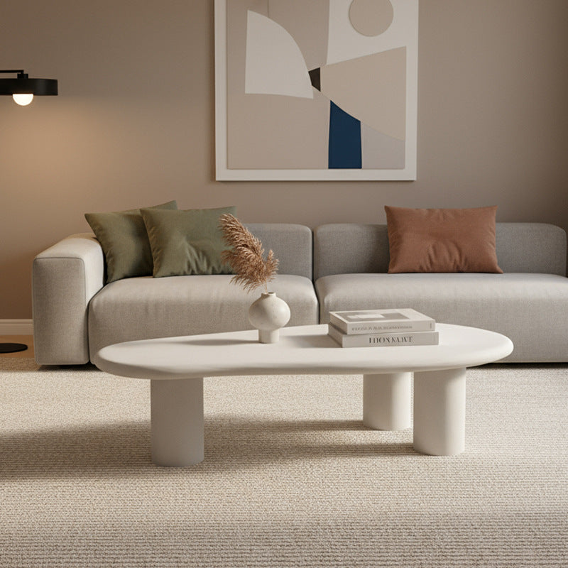 Export modern tea table cashew living room coffee table wabi-sabi style cream style creative simple small apartment coffee table