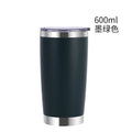 304 stainless steel car cup spray vacuum car ice cup portable double drink cold beer cup wholesale