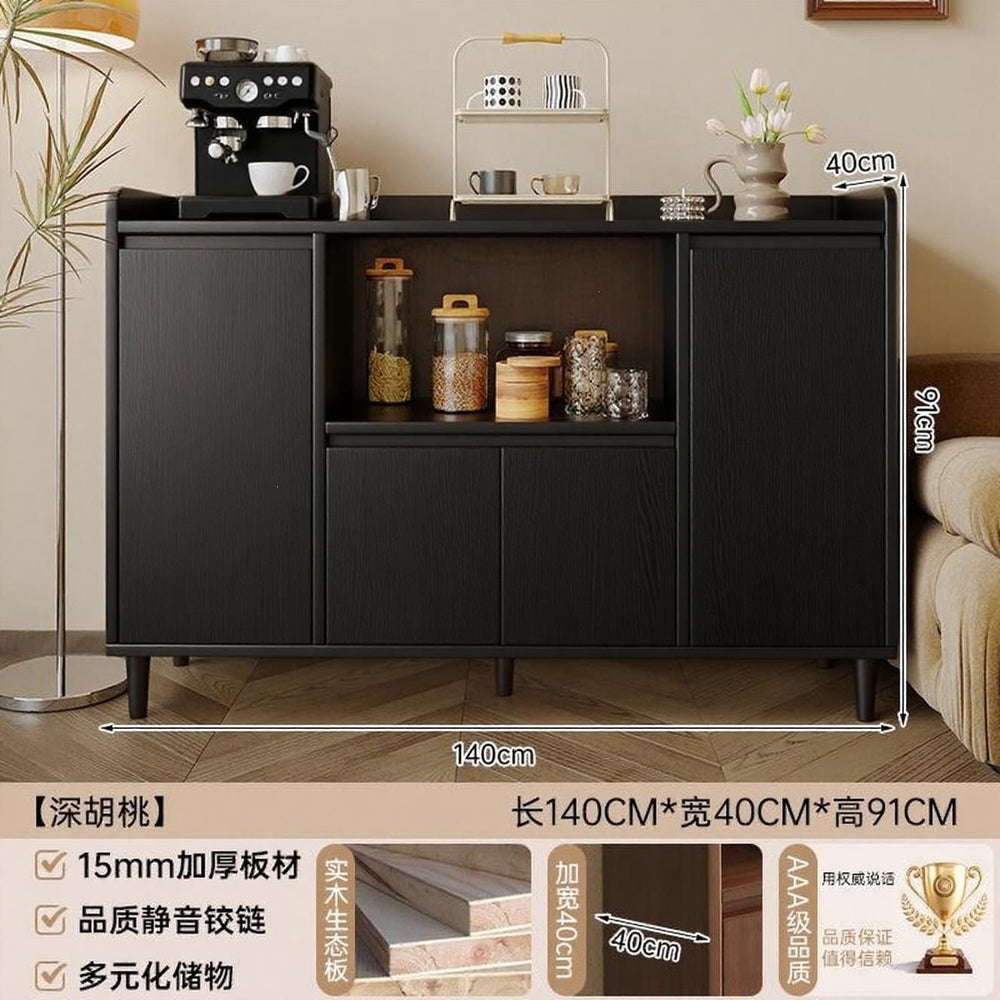 Sideboard storage cabinet, wall-mounted integrated cabinet, for home wall-mounted tea cabinet, coffee cabinet, living room locker, meal preparation cabinet