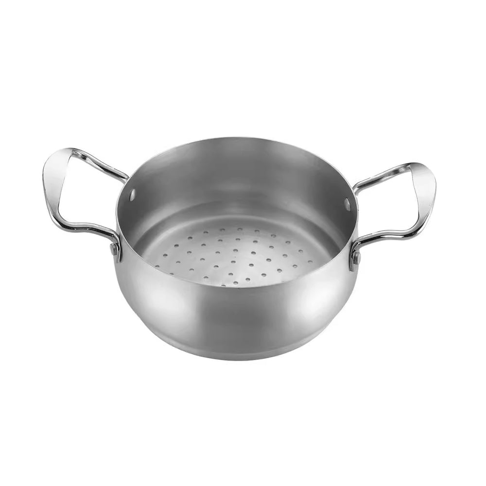 middle east direct sales aluminum sanding pot double layer cooking 18-24 pot set steamer wholesale pots