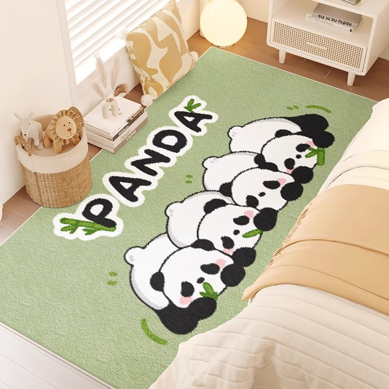 Carpet bedroom bedside blanket kids room cartoon new arrival room bedside cute thickened bed floor mat
