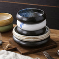 Vintage japanese ceramic bowl - creative & unique design for home use, restaurant-grade rice bowl, snack bowl, dessert bowl, salad bowl
