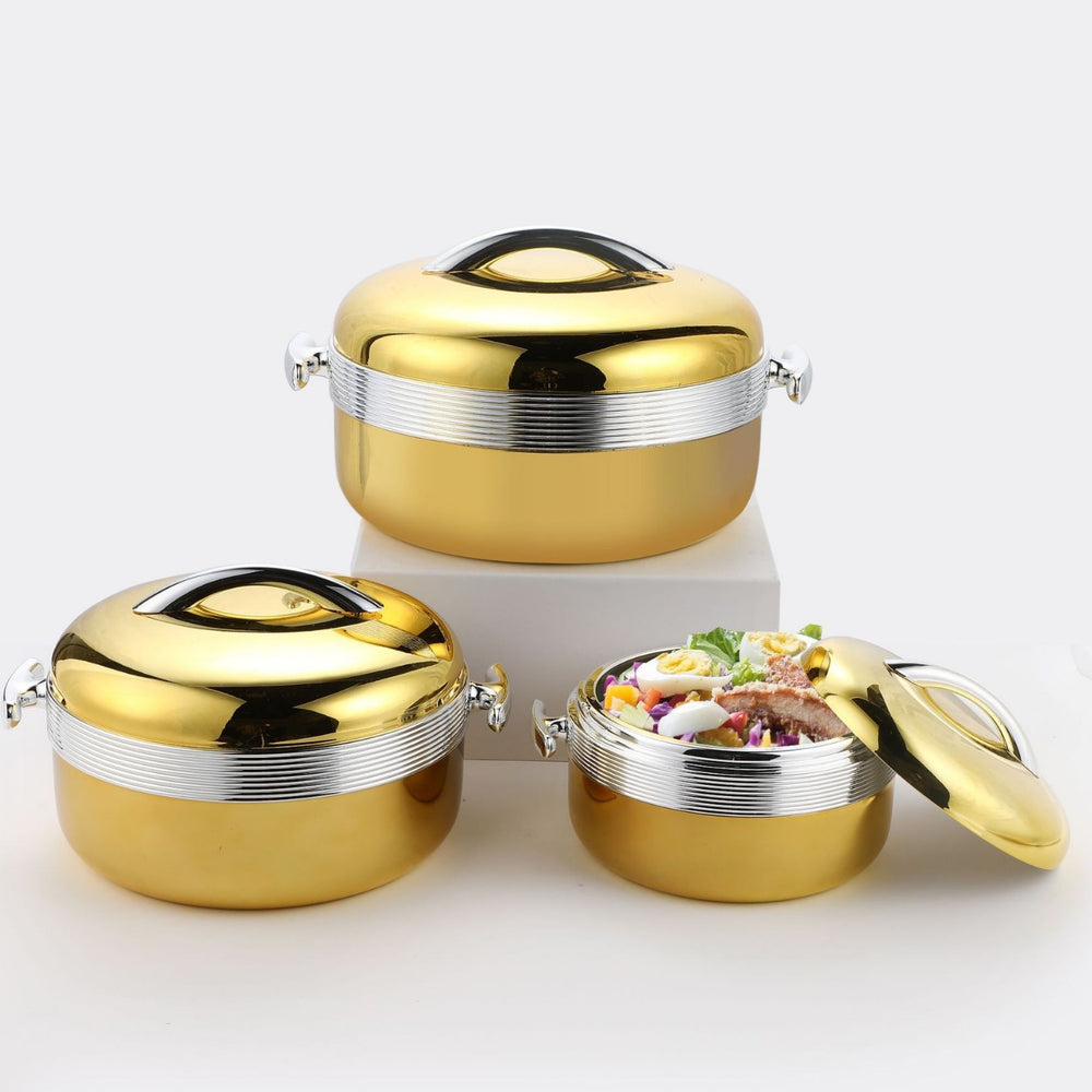Insulated food container - classic design with colorful packaging - keeps food warm for approximately 6 hours